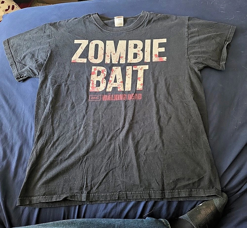 AMC The Walking Dead Zombie Bait T-Shirt Black